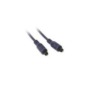 Cables To Go 0.5m Velocity Toslink Optical Digital Cable audio kabel 0,5 m Zwart
