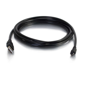 Cables To Go 0,9m USB 2.0 A naar Micro-B kabel M/M - zwart (0,9m)