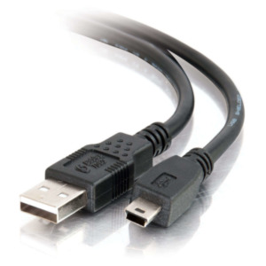 Cables To Go 1 m USB 2.0 A naar Mini-b kabel