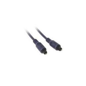 Cables To Go 1m Velocity Toslink Optical Digital Cable audio kabel Zwart