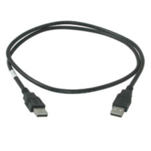 Cables To Go 2m USB 2.0 A mannelijk naar A mannelijke kabel – Zwart