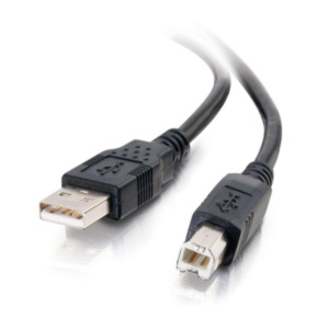 Cables To Go 3m USB 2.0 A/B kabel - Zwart