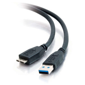Cables To Go USB 3.0 USB-kabel 3m Sort