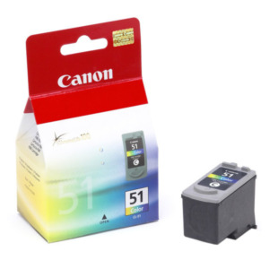 Canon CL-51 inktcartridge 1 stuk(s) Origineel Hoog (XL) rendement Cyaan, Magenta, Geel