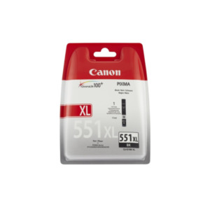 Canon CLI-551XL BK w/sec inktcartridge 1 stuk(s) Origineel Hoog (XL) rendement Foto zwart