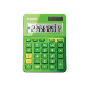 Canon LS-123k Desktop Basisrekenmachine Groen calculator