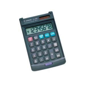 Canon LS-39E calculator Pocket Rekenmachine met display Grijs