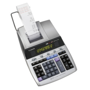 Canon MP1211-LTSC calculator Desktop Rekenmachine met printer Zilver