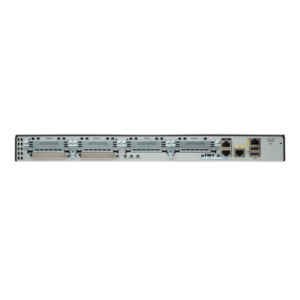 Cisco 2901 bedrade router Gigabit Ethernet Zwart, Zilver
