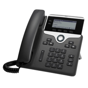 Cisco 7821 IP telefoon Zwart, Zilver 2 regels