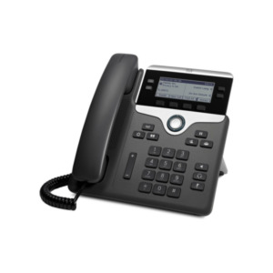 Cisco 7841 IP telefoon Zwart, Zilver 4 regels LCD