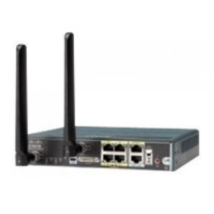 Cisco 819 draadloze router Fast Ethernet 3G Zwart
