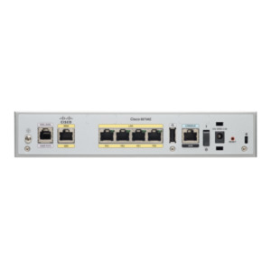 Cisco 867VAE-K9 bedrade router Gigabit Ethernet Zwart