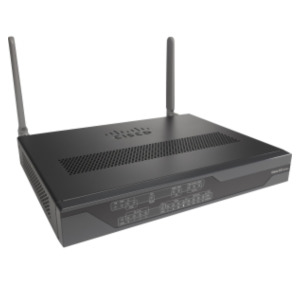 Cisco 881G draadloze router Fast Ethernet 3G Zwart