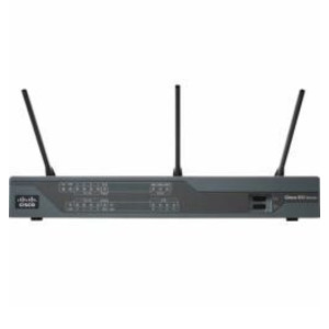 Cisco 891F draadloze router Gigabit Ethernet Dual-band (2.4 GHz / 5 GHz) Zwart