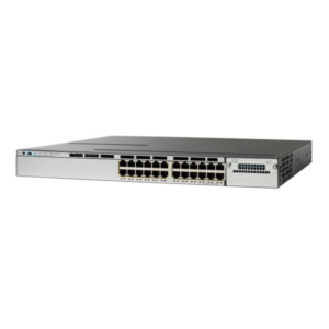 Cisco Catalyst 3750X Managed L3 Gigabit Ethernet (10/100/1000) 1U Blauw, Zilver