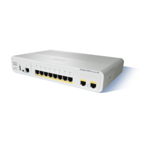 Cisco Catalyst WS-C2960CPD-8PT-L netwerk-switch Managed L2 Fast Ethernet (10/100) Power over Ethernet (PoE) Wit