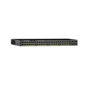 Cisco Catalyst WS-C2960X-48FPD-L netwerk-switch Managed L2 Gigabit Ethernet (10/100/1000) Power over Ethernet (PoE) Zwart