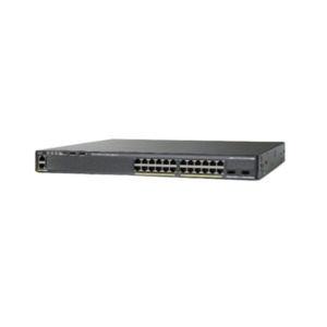 Cisco Catalyst WS-C2960XR-24TS-I netwerk-switch Managed L2 Gigabit Ethernet (10/100/1000) Zwart
