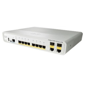 Cisco Catalyst WS-C3560C-8PC-S netwerk-switch Managed L2 Fast Ethernet (10/100) Power over Ethernet (PoE) 1U Wit