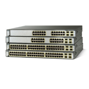 Cisco Catalyst WS-C3750G-24T-S netwerk-switch Managed 1U