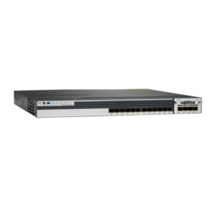 Cisco Catalyst WS-C3750X-12S-E netwerk-switch Managed L3 1U Blauw, Zilver