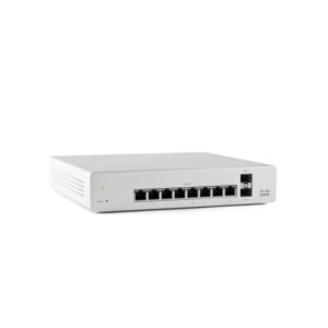 Cisco Meraki MS220-8P Managed L7 Gigabit Ethernet (10/100/1000) Power over Ethernet (PoE) Zilver