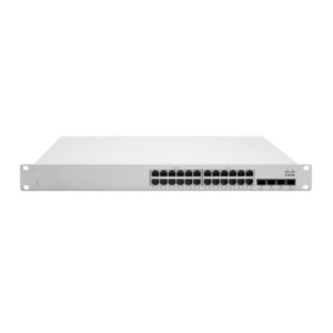 Cisco Meraki MS225-24P Managed L2 Gigabit Ethernet (10/100/1000) Power over Ethernet (PoE) 1U Grijs