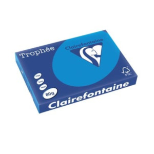 Clairefontaine Papier Clairefontaine Trophée A3 papier voor inkjetprinter A3 (297x420 mm) Blauw