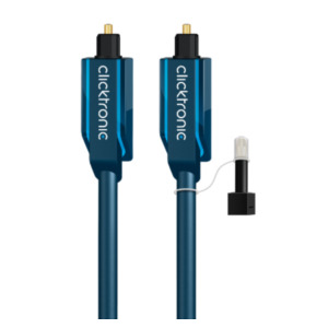 Clicktronic ClickTronic 0.5m Toslink Opto-Set audio kabel 0,5 m Blauw