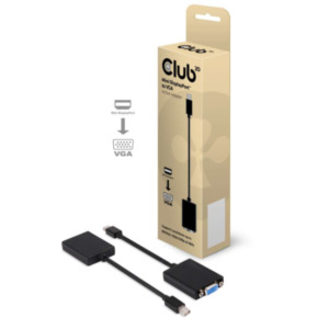 CLUB3D Mini DisplayPort to VGA Active Adapter