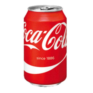 Coca cola Coca-Cola frisdrank, fat blik van 33 cl, pak van 24 stuks