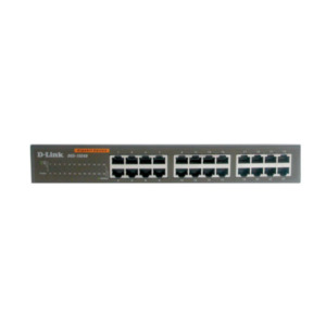 D-link D-Link 24-poorts koper Gigabit switches Unmanaged Gigabit Ethernet (10/100/1000)