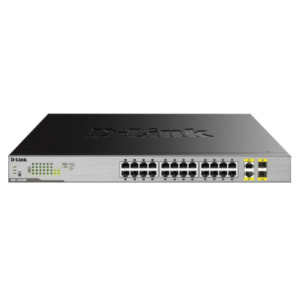 D-link D-Link DGS-1026MP netwerk-switch Unmanaged Gigabit Ethernet (10/100/1000) Power over Ethernet (PoE) Zwart, Grijs