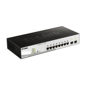D-link D-Link DGS-1210-08P netwerk-switch Managed L2 Gigabit Ethernet (10/100/1000) Power over Ethernet (PoE) Zwart