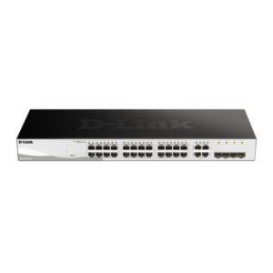 D-link D-Link DGS-1210-24 netwerk-switch Managed L2 Gigabit Ethernet (10/100/1000) 1U Zwart