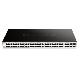 D-link D-Link DGS-1210-52 netwerk-switch Managed L2 Gigabit Ethernet (10/100/1000) 1U Zwart
