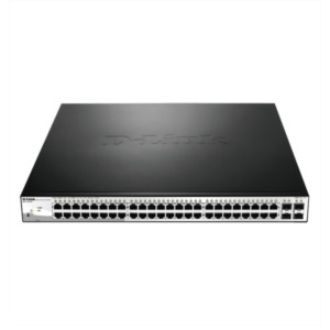 D-link D-Link DGS-1210-52 netwerk-switch Managed L2 Gigabit Ethernet (10/100/1000) 1U Zwart