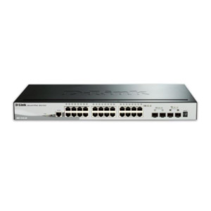 D-link D-Link DGS-1510-28 netwerk-switch Managed L3 Gigabit Ethernet (10/100/1000) Zwart