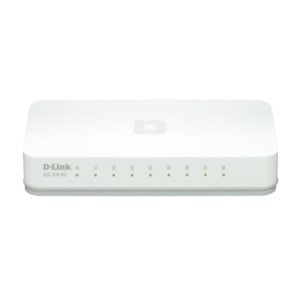 D-link D-Link GO-SW-8E/E netwerk-switch Unmanaged Fast Ethernet (10/100) Wit