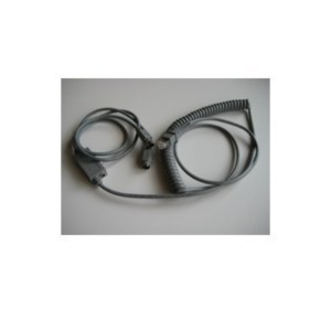 Datalogic CAB-391, IBM PS/2, KBW, Minidin Connector, Coiled PS/2-kabel 3,3 m