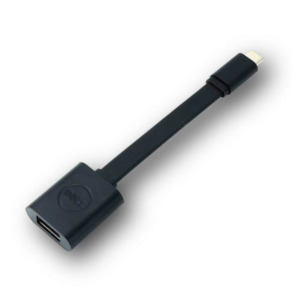 Dell 470-ABNE USB-kabel USB 3.2 Gen 1 (3.1 Gen 1) 0,132 m USB C USB A Zwart