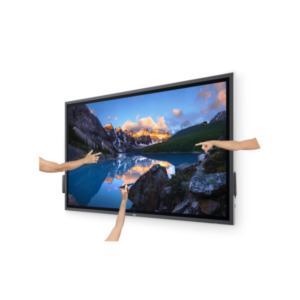 Dell C6522QT Interactief flatscreen 163,9 cm (64.5") LCD 350 cd/m² 4K Ultra HD Zwart Touchscreen