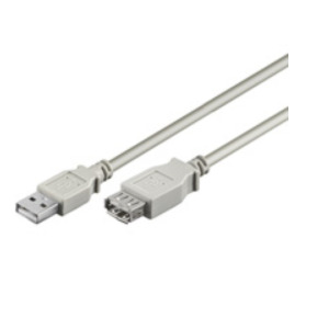 Dell Goobay 50961 USB-kabel 3 m USB 2.0 USB A Grijs