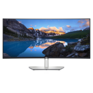 Dell UltraSharp U3821DW 95,2 cm (37.5") 3840 x 1600 Pixels Wide Quad HD+ LCD Grijs