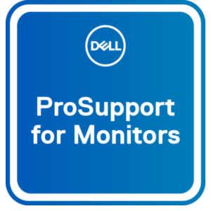 Dell Upgrade van 3 jaren Basic Advanced Exchange tot 3 jaren ProSupport for monitors