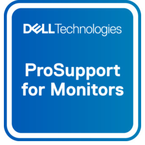 Dell Upgrade van 3 jaren Basic Advanced Exchange tot 5 jaren ProSupport for monitors