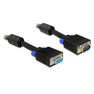 DeLOCK 10m VGA Cable VGA kabel VGA (D-Sub) Zwart