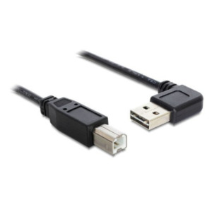 DeLOCK 1m USB 2.0 A - B m/m USB-kabel USB A USB B Zwart