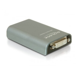 DeLOCK 61787 USB grafische adapter Grijs